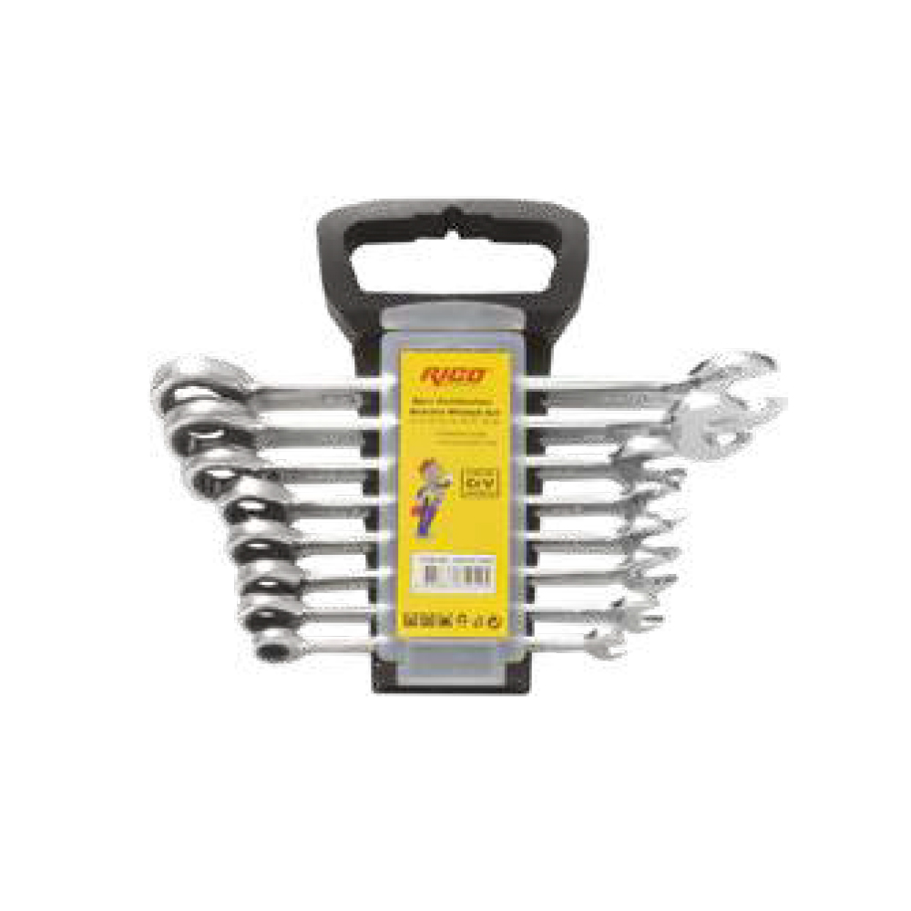 Rico 020-RC1049 8 Parça Düz Kontra Anahtar Seti